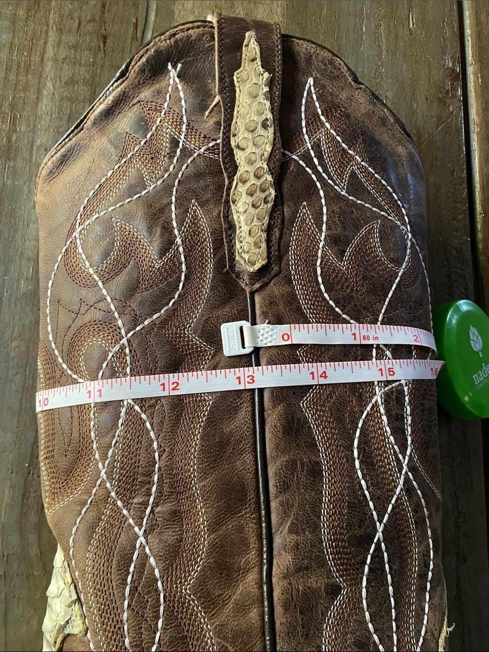 DanPost Python Wicked Genuine Snakeskin Leather Western Cowgirl Cowboy Boots 7 - Picture 16 of 16